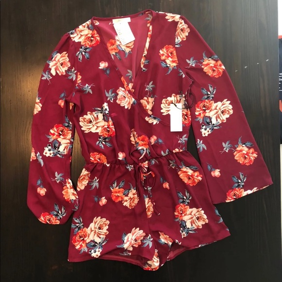 boutique floral romper - Picture 1 of 1